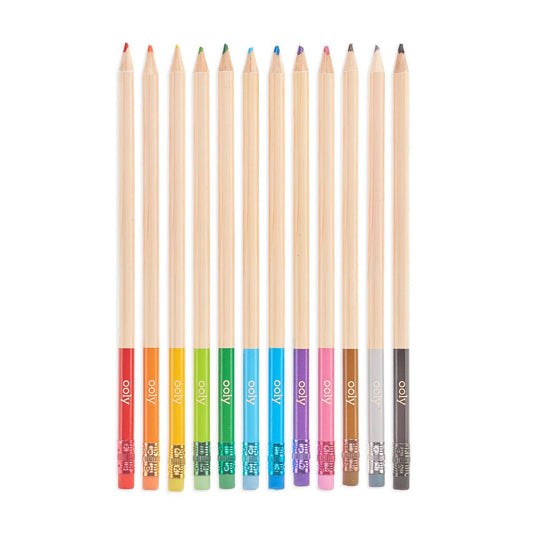OOLY: Un-Mistake-Ables! Erasable Colored Pencils