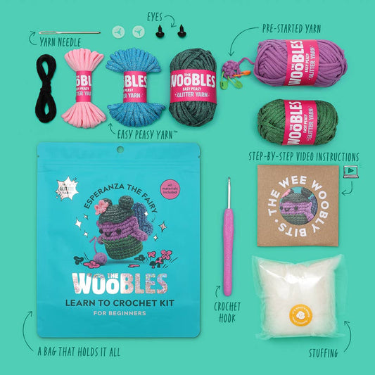 The Woobles: Esperanza the Fairy Crochet Kit