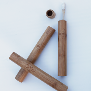GUUD Brand: Bamboo Toothbrush and Travel Case
