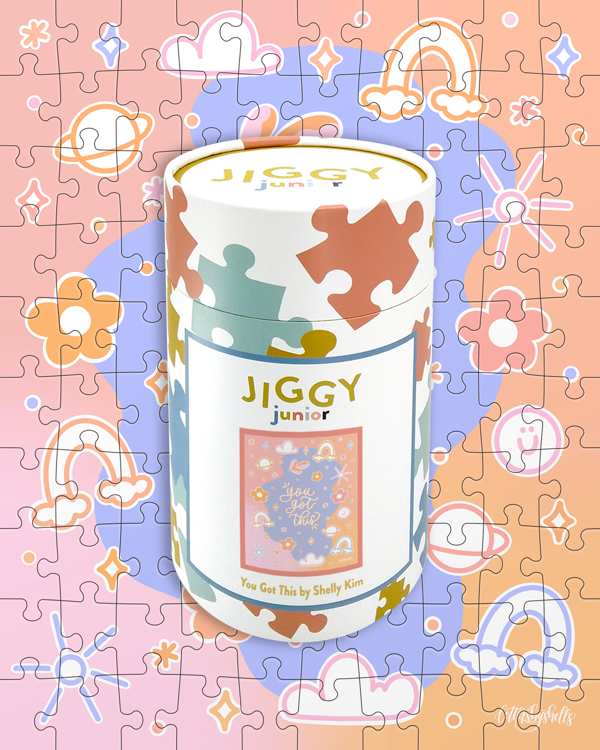 JIGGY Puzzles: JIGGY Junior 100pc: You Got This by Shelly Kim