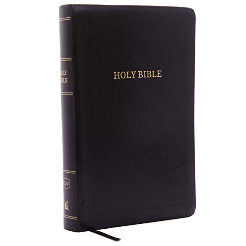KJV, Reference Bible, Personal Size Giant Print, Leather-Look, Black, Red Letter, Comfort Print: Holy Bible, King James Version