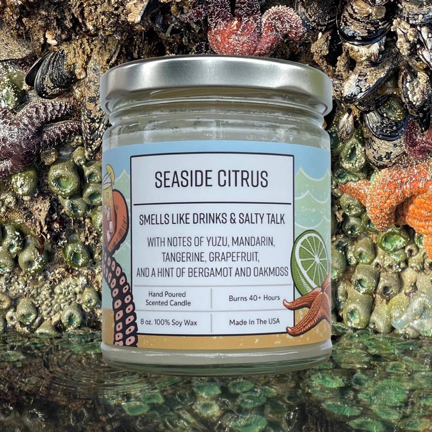 Two Little Fruits - Scented Candles | Citrus Candle | Yuzu Candle | Coastal