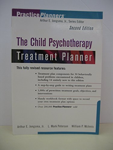 The Child Psychotherapy Treatment Planner, 2nd Edition