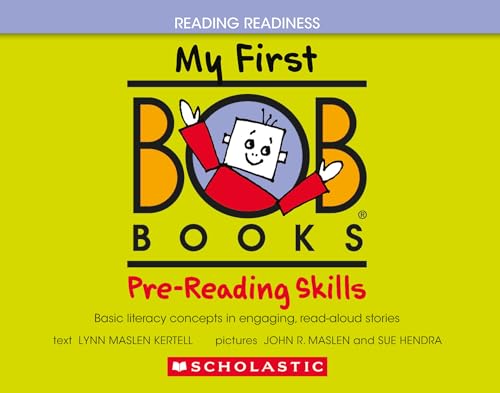 My First Bob Books - Pre-Reading Skills Hardcover Bind-Up | Phonics, Ages 3 and up, Pre-K (Reading Readiness)