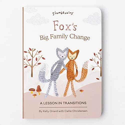 Slumberkins Fox's Big Family Change: A Lesson In Transistions | Promotes Change & Coping Skills | Social Emotional Tools for Ages 0+