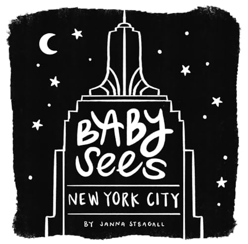Baby Sees New York City: A High-Contrast Board Book for Babies