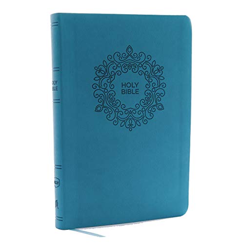 NKJV, Value Thinline Bible, Large Print, Leathersoft, Blue, Red Letter, Comfort Print: Holy Bible, New King James Version