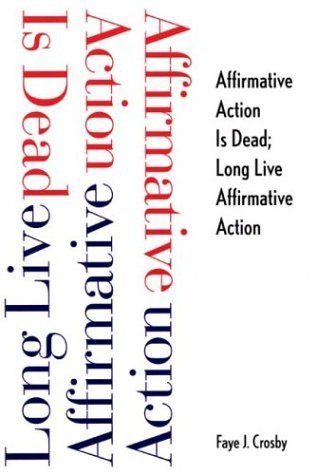 Affirmative Action is Dead; Long Live Affirmative Action