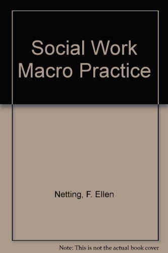 Social Work Macro Practice