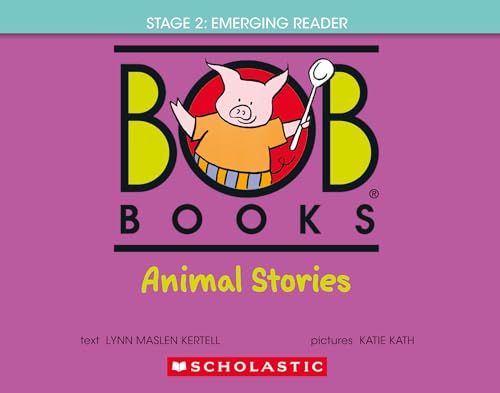 Bob Books - Animal Stories Hardcover Bind-Up | Phonics, Ages 4 and up, Kindergarten (Stage 2: Emerging Reader)