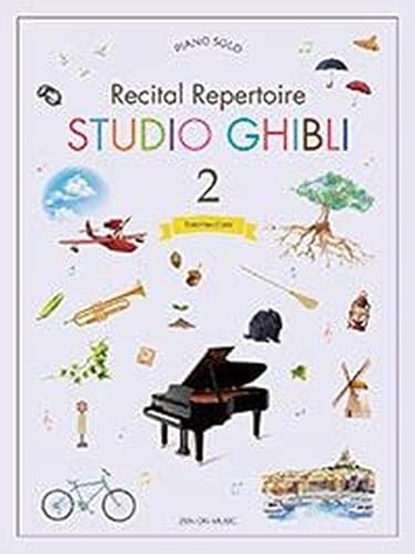 Recital Repertoire: Studio Ghibli Book 2 | Piano Solo Sheet Music Book with 14 Arrangements | Anime Songbook for Students and Teachers | Studio Ghibli Piano Music for Recitals (Recital Repertoire, 2)