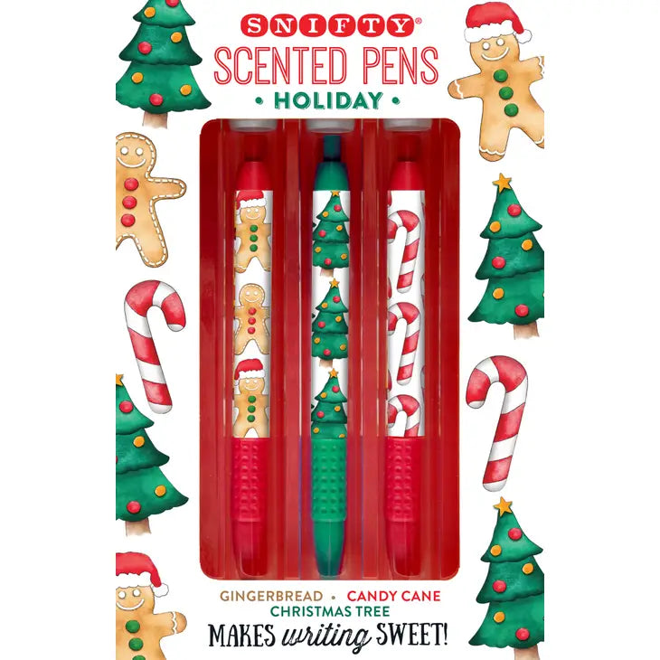 Snifty: Holiday Scented Pen Set