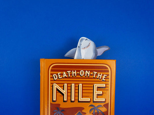Grey Street Paper: Shark Die-Cut Bookmark