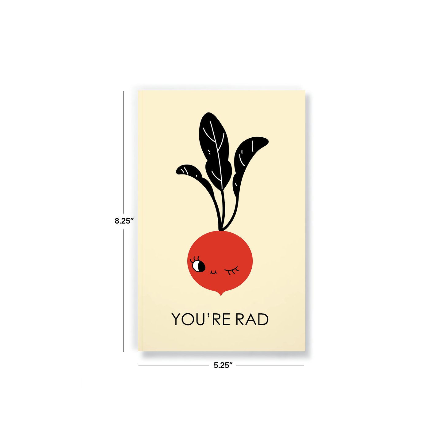 Denik: You're Rad Classic Layflat Journal Notebook