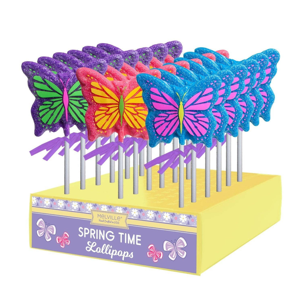Melville Candy Company: Sanded Butterfly Lollipops