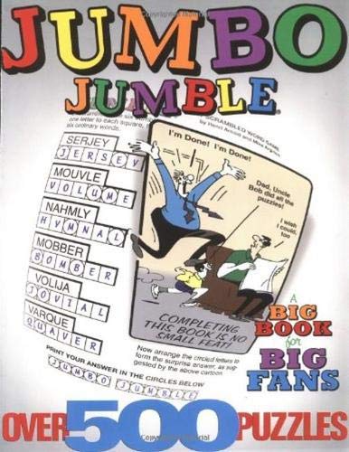 Jumbo Jumble: A Big Book for Big Fans (Jumbles)