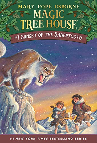 Sunset of the Sabertooth (Magic Tree House, No. 7)