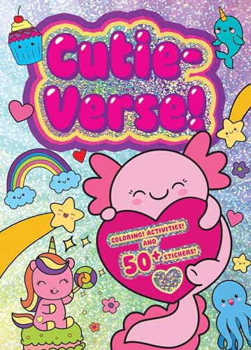 Jumbo Foil Coloring Book: Cutie-Verse (Jumbo 224-Page Coloring Book)