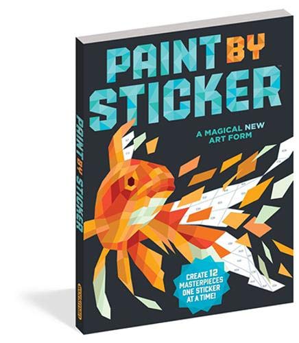 Paint by Sticker: Create 12 Masterpieces One Sticker at a Time! – More Than  Words