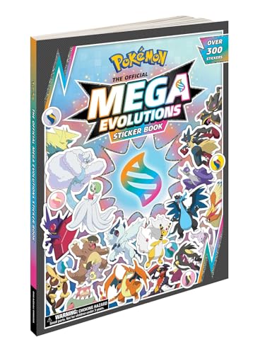 Pokémon The Official Mega Evolutions Sticker Book (Pokemon Pikachu Press)