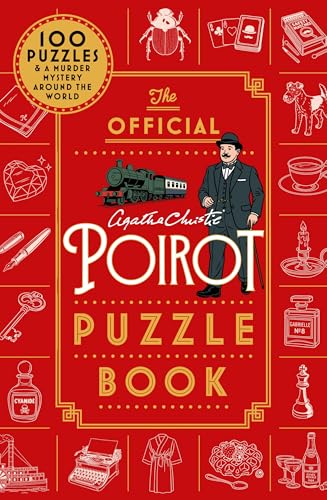 The Official Poirot Puzzle Book: Put your little grey cells to the ultimate test this Christmas
