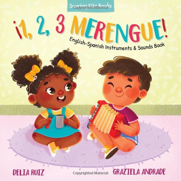 ¡1, 2, 3 Merengue!: English-Spanish Instruments & Sounds Book (¡1, 2, 3 Baila!) (English and Spanish Edition)