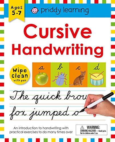 Wipe Clean Workbook: Cursive Handwriting (Wipe Clean Learning Books)