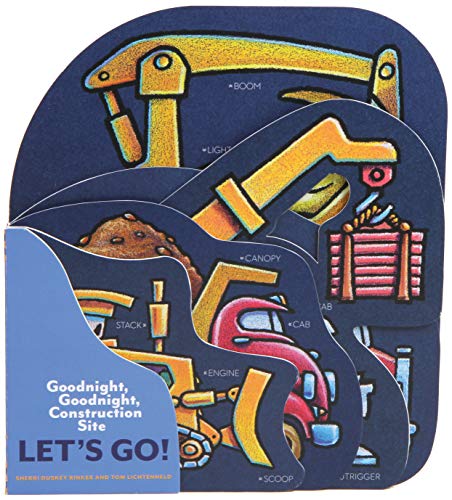 Goodnight, Goodnight, Construction Site: Let's Go!: (Construction Vehicle Board Books, Construction Site Books, Children's Books for Toddlers)