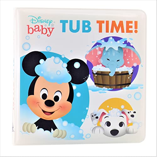 Disney Baby Mickey Mouse and More! - Tub Time! Waterproof Bath Book / Bath Toy - PI Kids