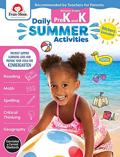 Evan-Moor Daily Summer Activities, Grade PreK