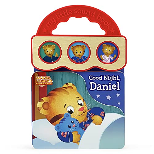 Daniel Tiger's Neighborhood: Good Night, Daniel - A 3-Button Sound Book for Daniel Tiger Fans Learning Bedtime Routines