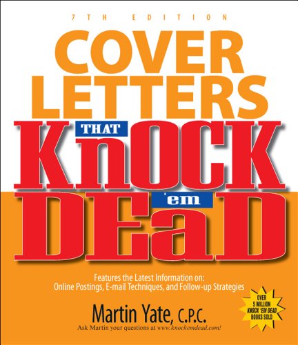 Cover Letters That Knock'em Dead 7th Edition