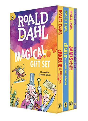 Roald Dahl Magical Gift Set (4 Books)