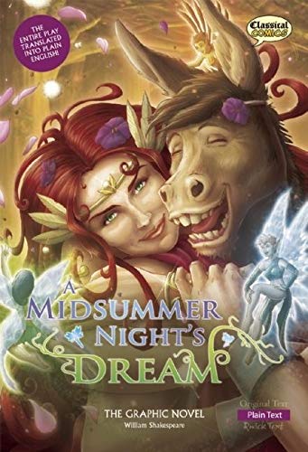 A Midsummer Night's Dream The Graphic Novel: Plain Text (Shakespeare Range)