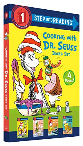 Cooking with Dr. Seuss Step into Reading 4-Book Boxed Set: Cooking with the Cat; Cooking with the Grinch; Cooking with Sam-I-Am; Cooking with the Lorax