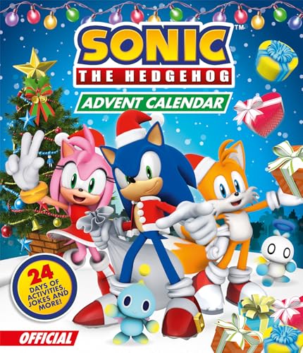 Sonic The Hedgehog Advent Calendar: NEW for 2025, a festive collection of books, activities, crafts and surprises! The perfect gift for kids who are fans of the movies, TV shows and games!