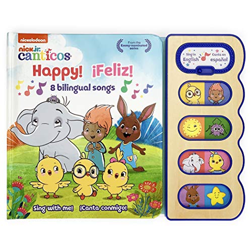 Happy!/¡feliz!: 8 Bilingual Songs (Nick Jr. Canticos) (English and Spanish Edition)