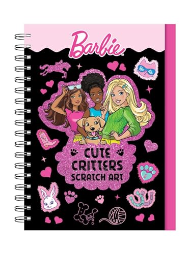 Barbie: Cute Critters Scratch Art