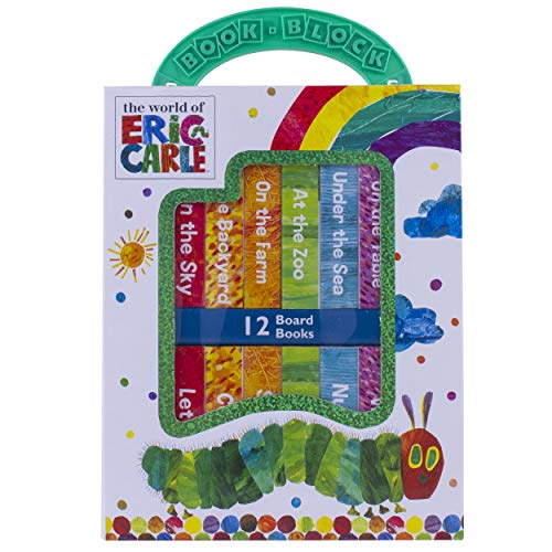 World of Eric Carle, My First Library Board Book Block 12-Book Set - PI Kids