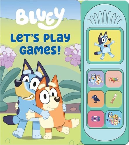 Bluey: Let's Play Games! Sound Book - PI Kids