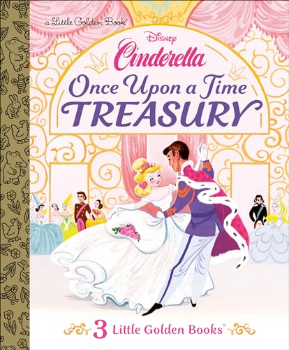 Once Upon a Time Treasury (Disney Cinderella) (Little Golden Book)
