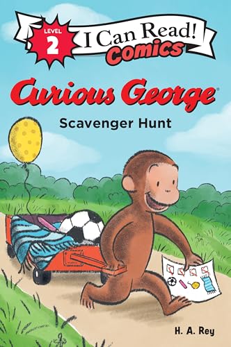 Curious George: Scavenger Hunt (I Can Read Comics Level 2)