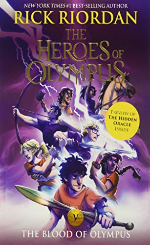 The Heroes of Olympus, Book Five The Blood of Olympus (new cover)
