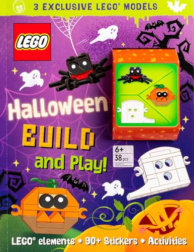 LEGO Books: Halloween Build and Play! (Activity Book with Minifigure)