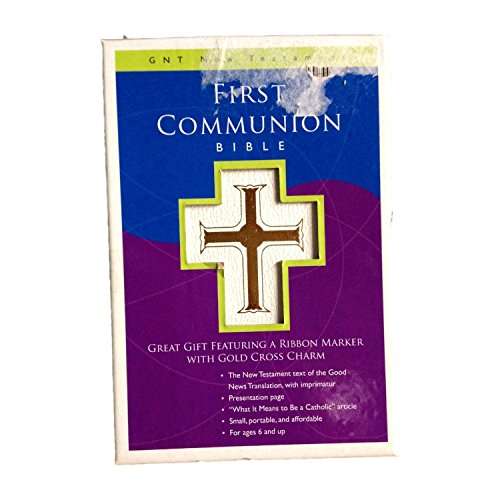 GNT, First Communion Bible: New Testament, Leathersoft, White: GNT New Testament