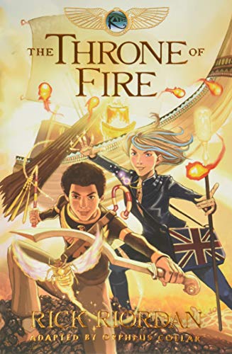 Kane Chronicles, The, Book Two The Throne of Fire: The Graphic Novel (The Kane Chronicles)