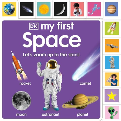 My First Space: Let's Zoom Up to the Stars! (My First Tabbed Board Book)