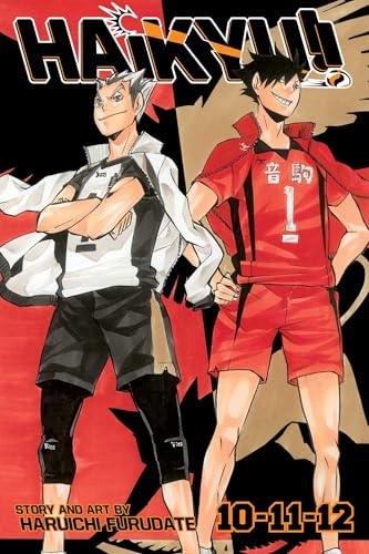 Haikyu!! (3-in-1 Edition), Vol. 4: Includes vols. 10, 11 & 12 (4)