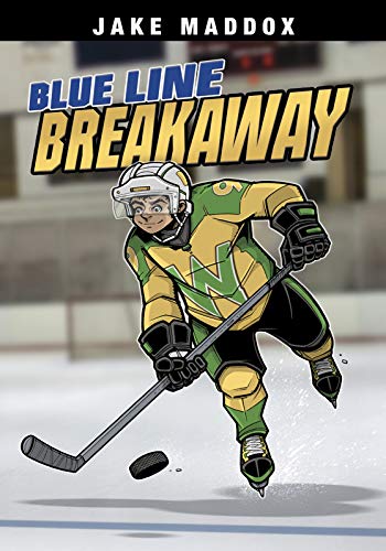 Blue Line Breakaway (Jake Maddox Sports Stories)