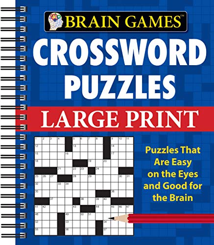 Brain Games Crossword Puzzles Large Print (Brain Games (Unnumbered))